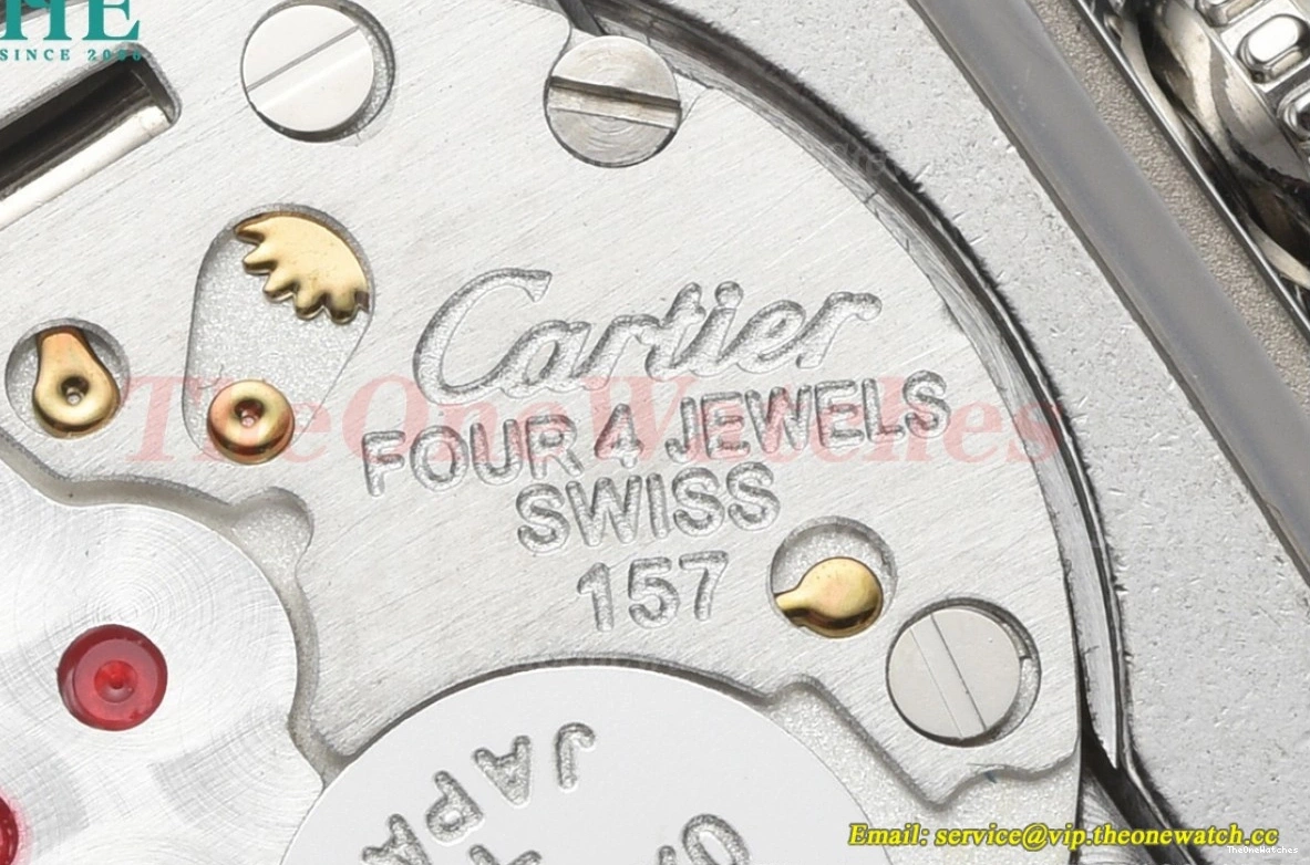 SS DRF Alligator LE Tank Leather 25.5mm Quartz Dial Red Must 0523